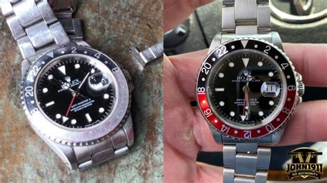 can you change the bezel on a rolex gmt|remove bezel from Rolex gmt.